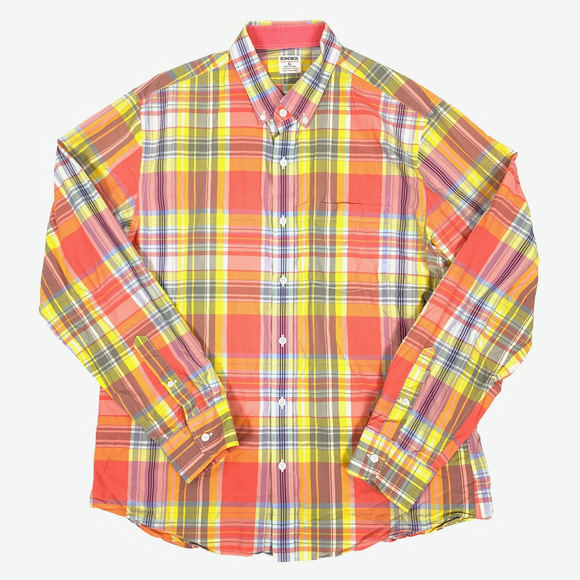 Bonobos Other - Bonobos Plaids Slim Fit Sheer Casual Dress Shirt